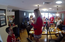 Aussie man uses his girlfriend's entire family in heartwarming sneak proposal