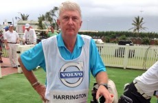 Irish photographer steps in to save the day after Harrington's caddie falls ill