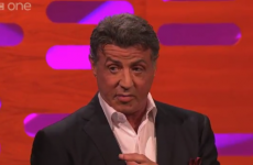 Sylvester Stallone punched Graham Norton on his show last night