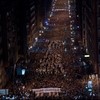 Basque protesters defy Madrid ruling in Bilbao demonstration