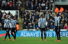 Should this Cheick Tiote strike in the Newcastle-City game have stood?