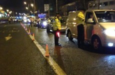 Over 300 drivers were breath-tested in Dublin last night