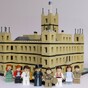 Look at this amazing Downton Abbey Lego set a guy made for his girlfriend