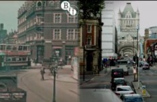 Spot the difference? Stunning footage of 1920s London vs modern day