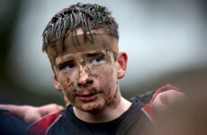 In pics: Schools rugby players brave the elements