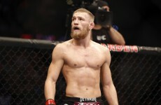 VIDEO: Conor McGregor spars with Irish youngster