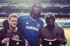 Does this mean Kevin Garnett is a Chelsea fan now?