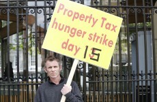 Former Dáil hunger striker ends sit-in at Dublin bank