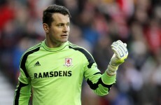 Keane to watch Given as Ireland weigh up goalkeeping options