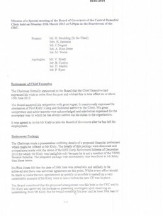Here are the minutes of the CRC board meeting where Paul Kiely’s €742k pay-off was agreed