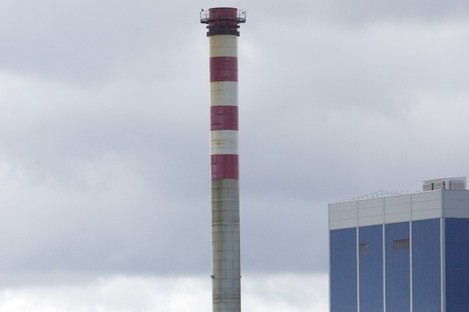 Bord Na Mona Edenderry Power Station in County Offaly