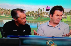 Nick Faldo has developed magical powers since retiring from golf