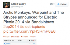 It looks like those Electric Picnic lineup 'announcements' are bogus