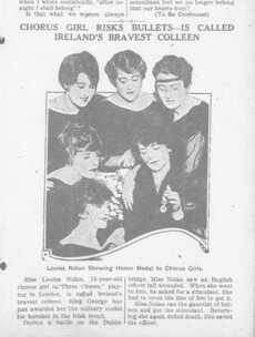 The story behind a Dublin chorus girl's British Military Medal