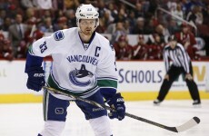 Henrik Sedin has played 679 consecutive NHL games. He's not playing tonight.