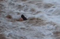 Scary video shows woman almost swept out to sea (after getting overconfident)