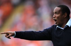 Paul Ince was sacked by text message, Blackpool admit