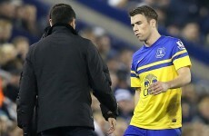 Coleman suffers 'minor soft tissue injury', Everton confirm