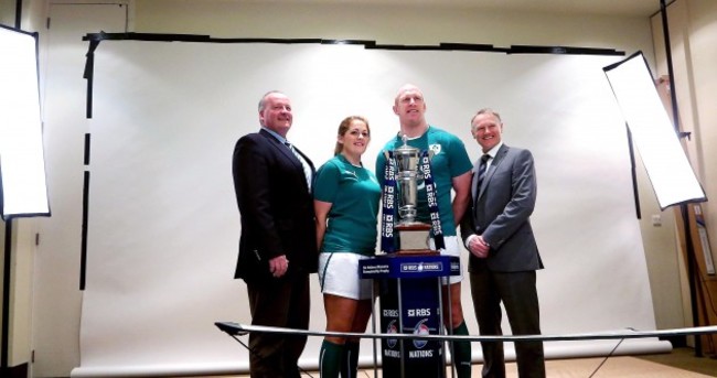 In pictures: Captains and coaches do their duty at the 6 Nations launch