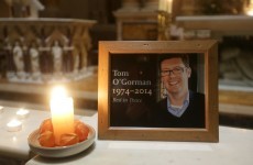 Family request privacy at funeral of Tom O'Gorman