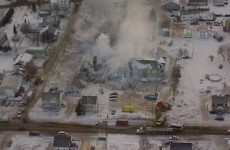 Thirty people still missing hours after fire at home for the elderly
