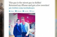 Dublin's 'Prince Charming' reunites schoolgirl with lost phone