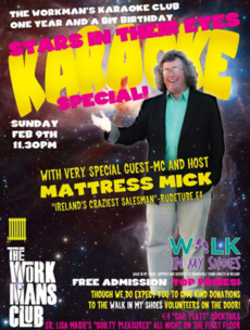 Your chance to actually meet Mattress Mick is here, karaoke style!