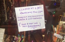 This heart-melting sign in a Dublin shop window is making us cry