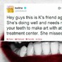 Tweet Sweeper: Ke$ha wants you to send her your teeth... seriously