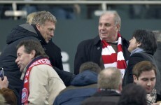 Man Utd linked with Toni Kroos as David Moyes pictured at Bayern game