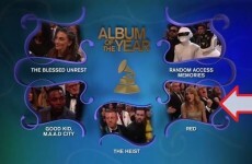 Taylor Swift thought she had won the big Grammy, but she hadn't