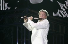 People are not impressed by Michael Flatley's rhino horn