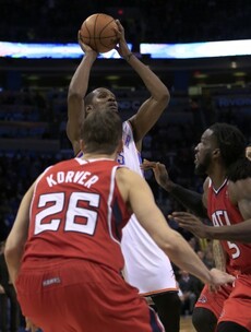 You're gonna need more than two defenders to stop Kevin Durant