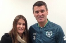 ‘The first time I’ve ever been star-struck’: When Katie met Roy… and ‘challenged him’ to a fight