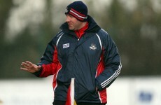 Cork boss Brian Cuthbert gives senior chance to Donal Óg Hodnett