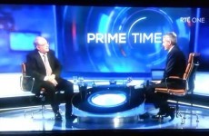 Was Pat Rabbitte called "Fat Rabbitte" on Prime Time last night?