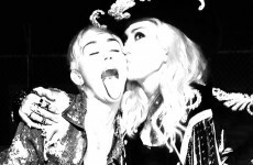 Oh dear, Madonna and Miley team up for a tongues-out duet...it's The Dredge