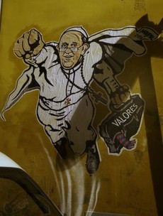 The Pope as a Superhero Pic of the Day