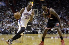 It was Kevin Durant versus LeBron last night -- and KD came out on top