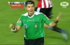 VIDEO: This referee got so fed up that he decided to disregard the yellow-card rule