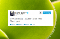Tweet Sweeper: Keith Duffy is the 'filantrapist' of the year