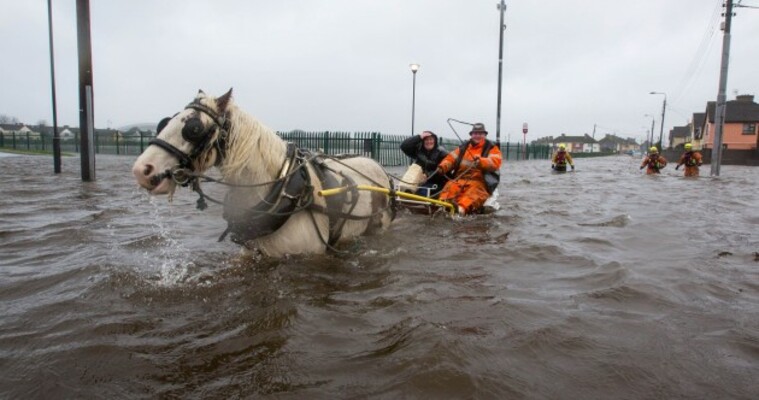 Photos: Rescue efforts under way after severe flood emergency
