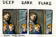 These illustrations of 'deep dark fears' will make you grimace