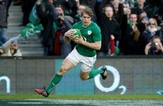 VIDEO: Andrew Trimble ends 40 minutes of fierce Scottish resistance