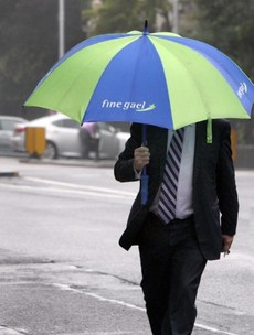 The Burning Question*: Should you use a big umbrella on busy streets?