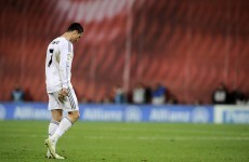 This is why Cristiano Ronaldo was sent off last night