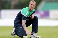 Ireland cricketer John Mooney flies home with 'stress-related illness'