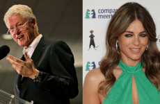 Apparently those rumours about Elizabeth Hurley and Bill Clinton aren't true
