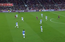 Tonight's comedy OG comes from Barcelona v Real Sociedad