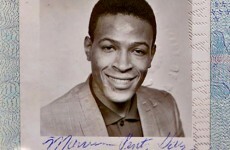 Collector finds Marvin Gaye’s passport inside album bought for 50c